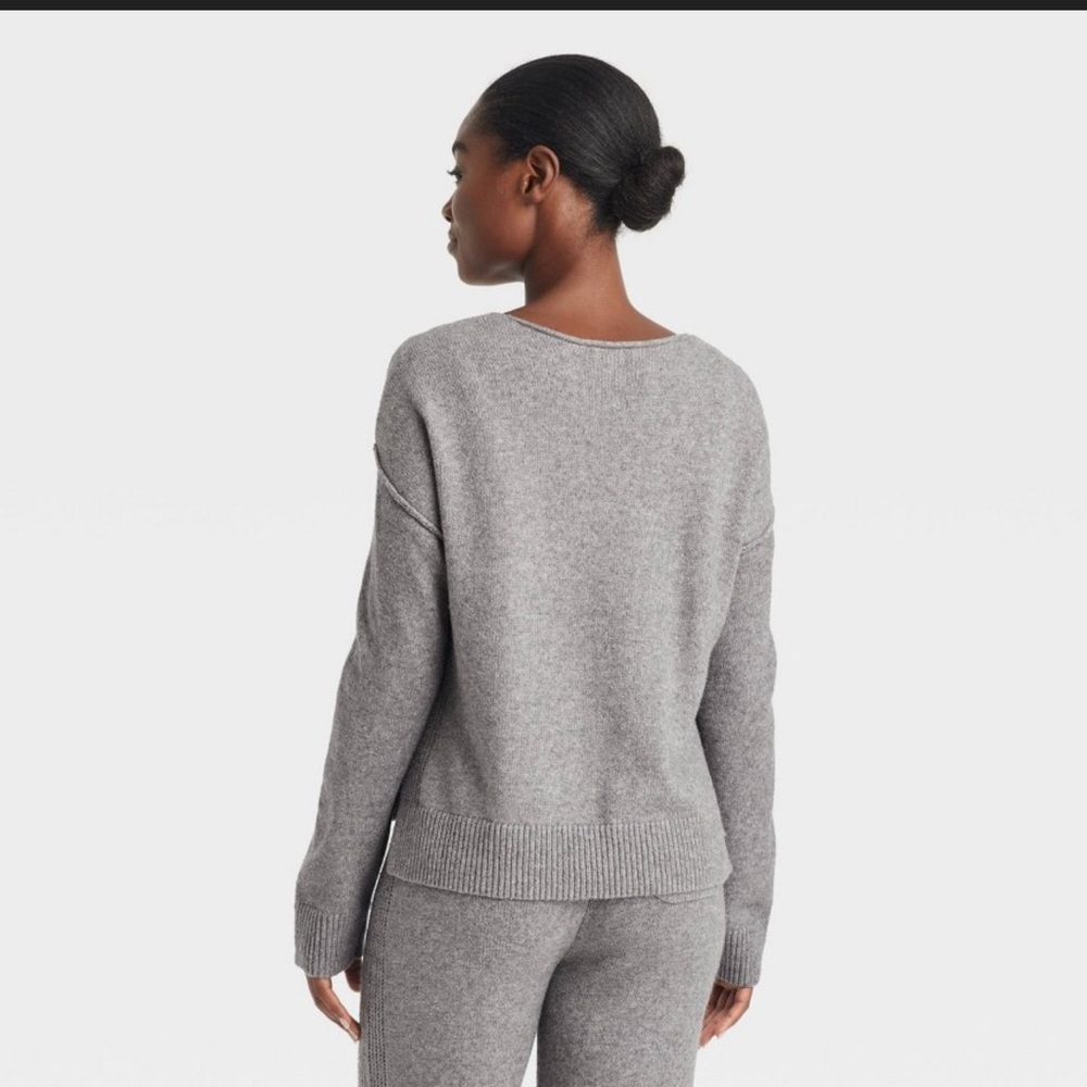 Auden 2-Piece Lounge Set – Heathered Gray – XXL – NWT